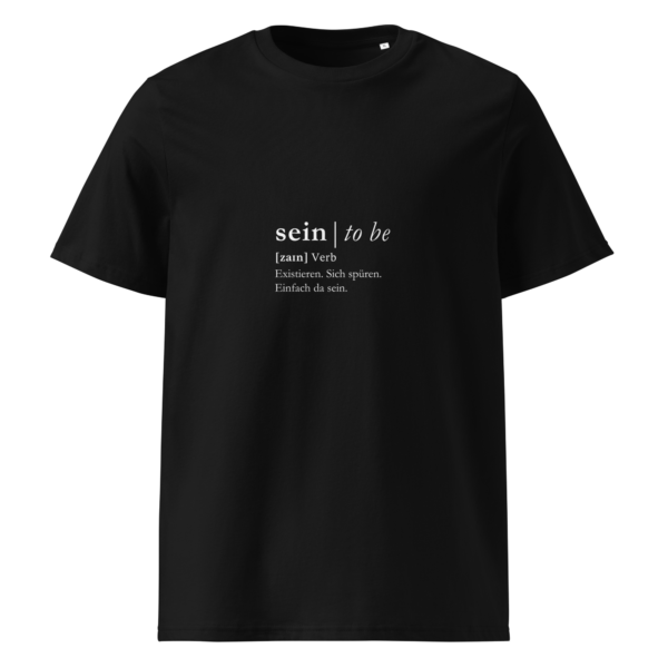 Woman Sein – Bio Baumwolle T-Shirt black