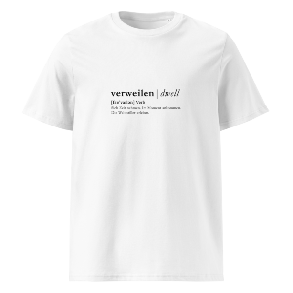Woman Verweilen – Bio Baumwolle T-Shirt white
