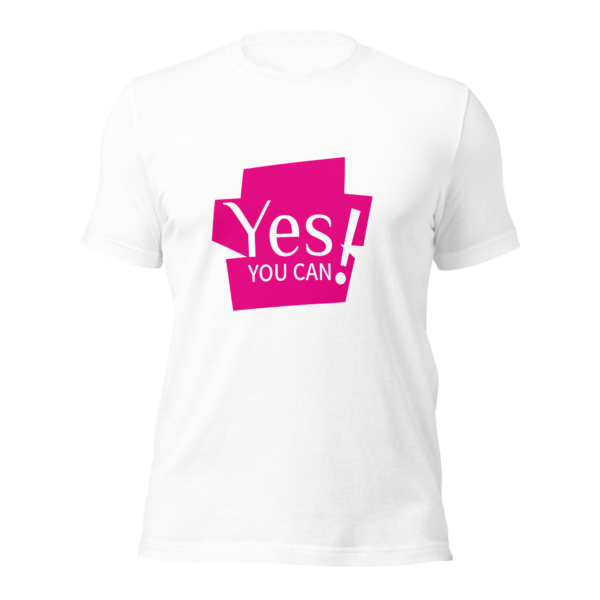 Woman Yes you can pink – Bio T-Shirt